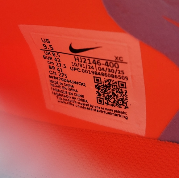 Nike Phantom 6 Elite FG Low Scary Good Pack HJ2146-400 Mens Sz 9.5 Soccer Cleats main image 11